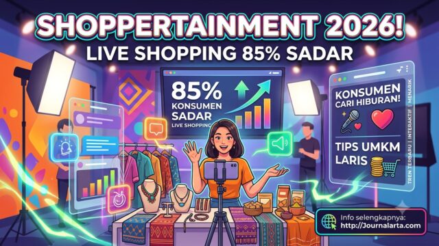 Tren Shoppertainment 2026 Masih Kuat: Live Shopping 85% Sadar, Cari Hiburan