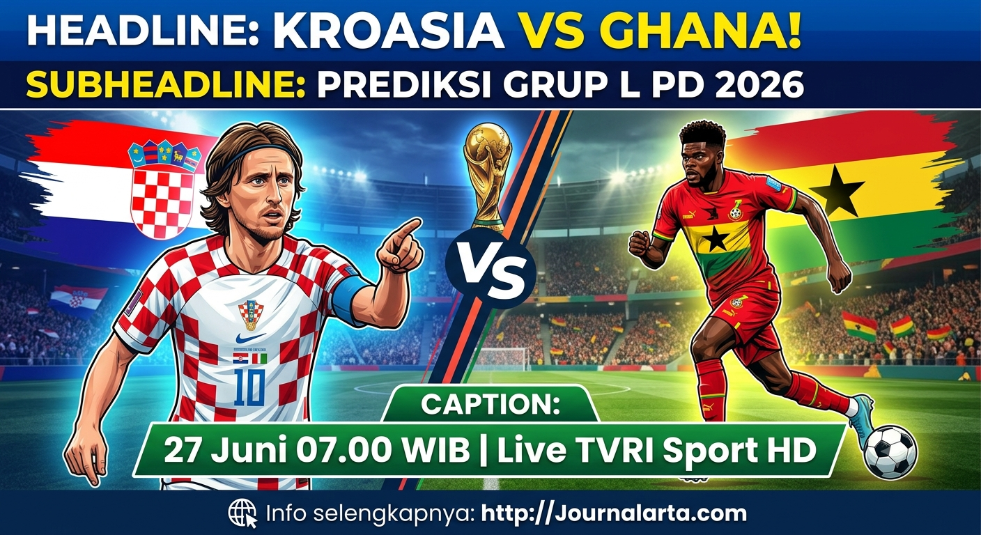 Prediksi Kroasia vs Ghana Piala Dunia 2026