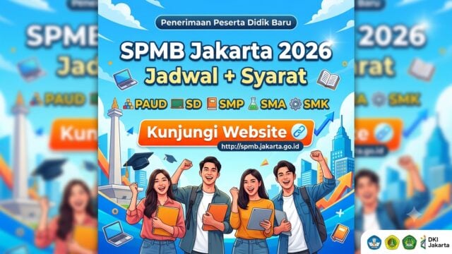 SPMB DKI Jakarta 2026: Jadwal, Kuota 245.980, dan 4 Jalur Daftar