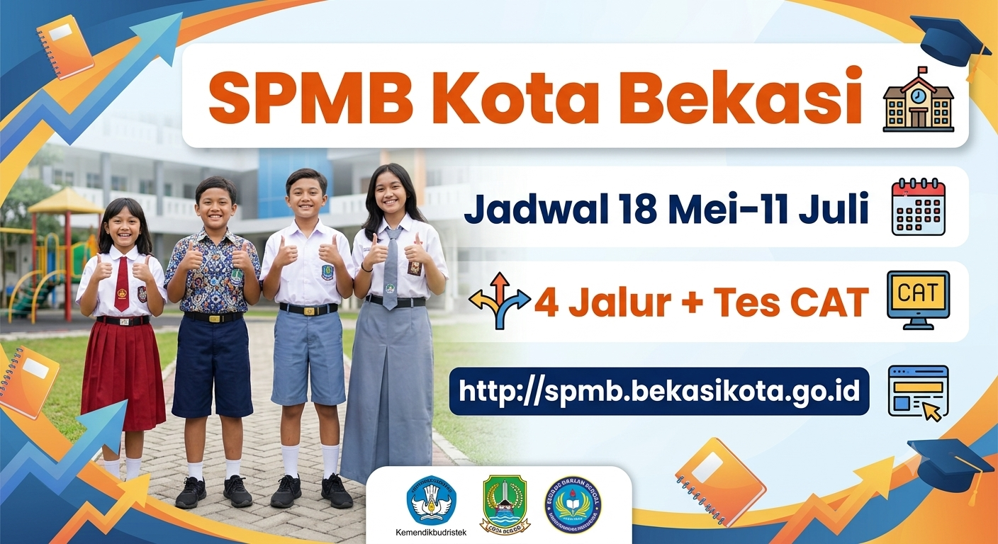 SPMB Kota Bekasi 2026 Resmi Dibuka