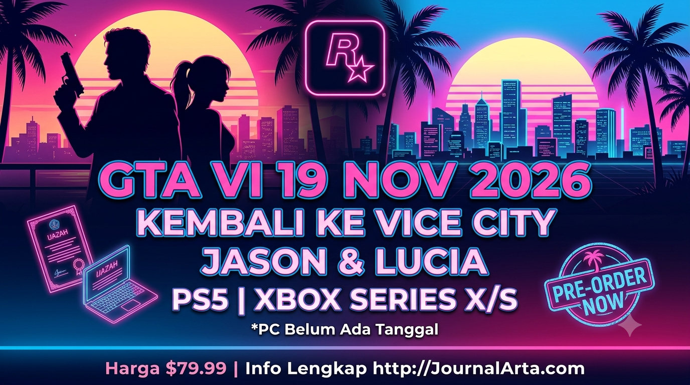 GTA VI Rilis 19 November 2026