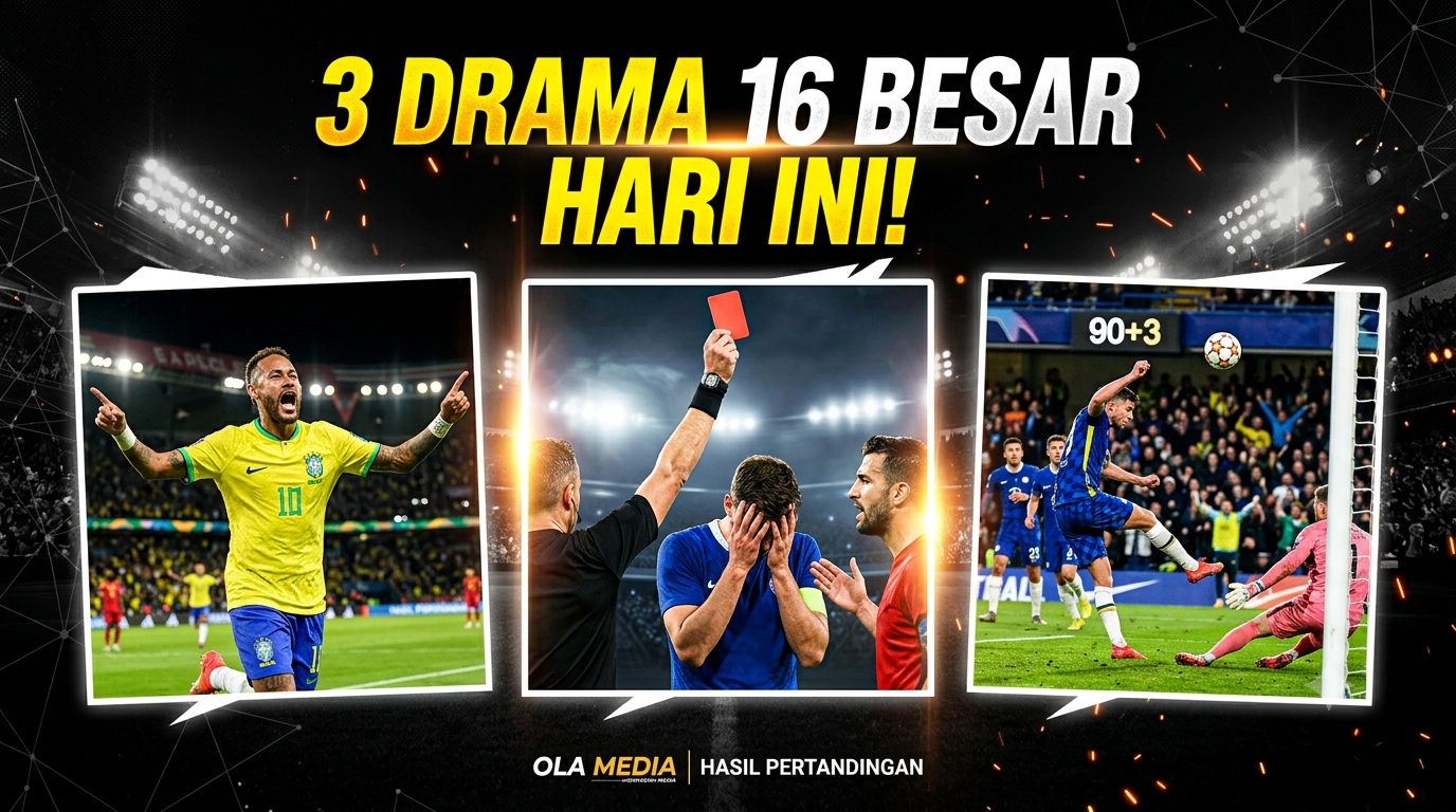 Rekap 16 Besar Piala Dunia 2026 30 Juni