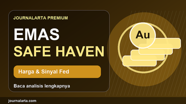 Visual premium harga emas hari ini dan sentimen investor global