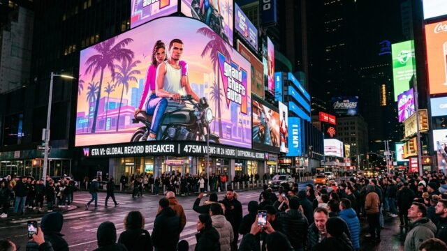GTA VI Cetak Rekor Global: Trailer 475 Juta Views 24 Jam, Geser Avengers