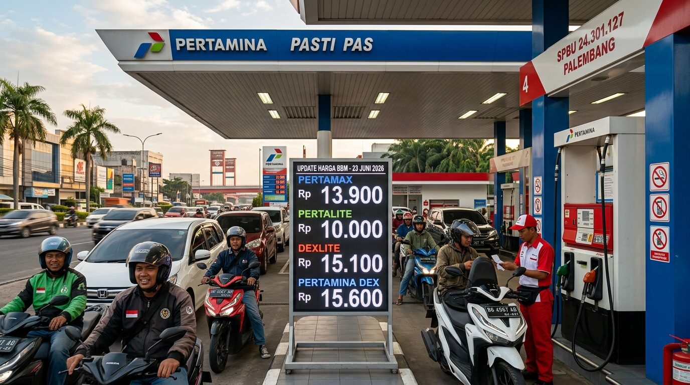 Harga BBM Pertamina Esok Hari Selasa 23 Juni 2026