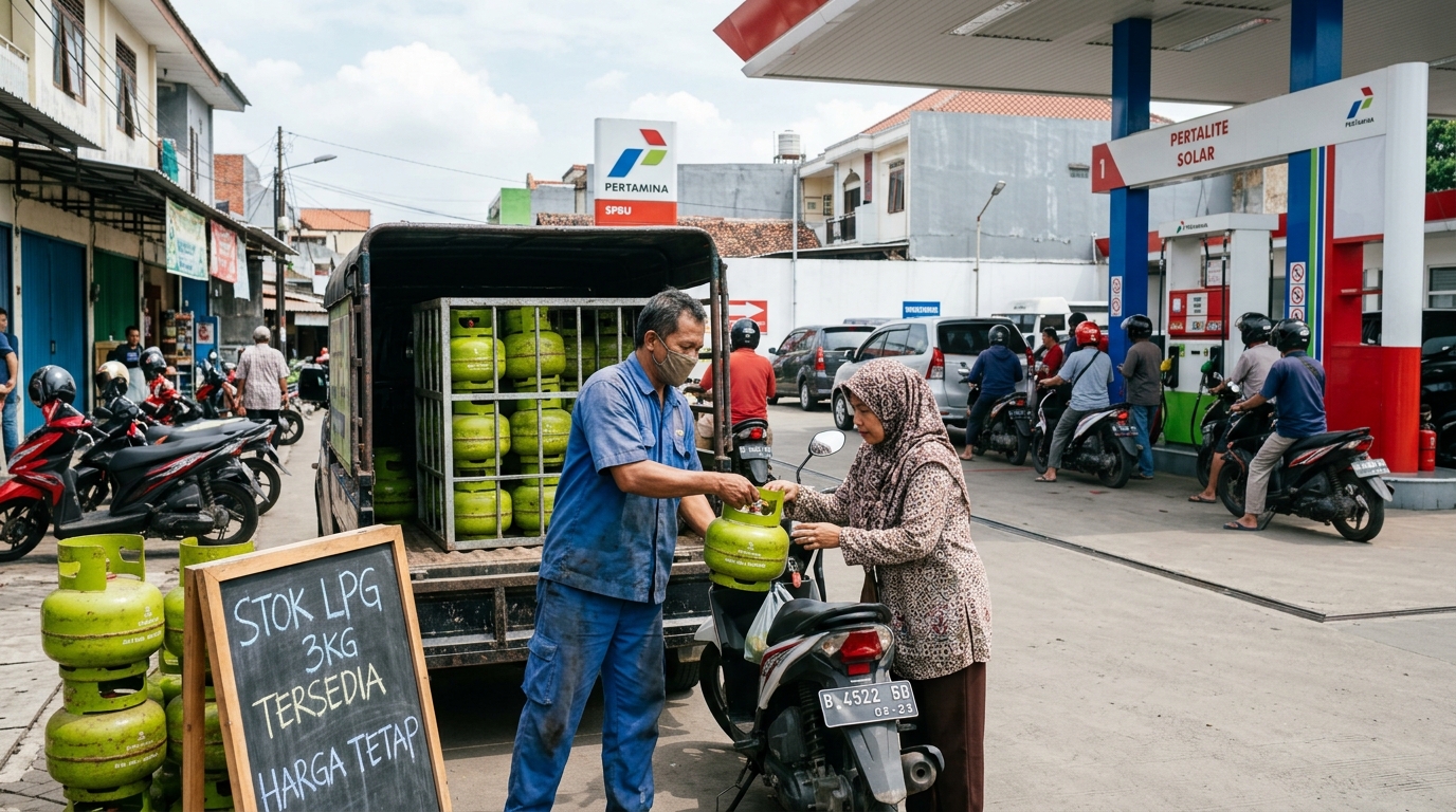Harga LPG 3 Kg dan BBM Bersubsidi Dipastikan Tidak Naik Hingga Akhir 2026