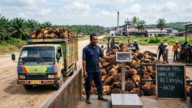 Harga TBS Kelapa Sawit Naik, 90% Perusahaan Sudah Sesuaikan Harga
