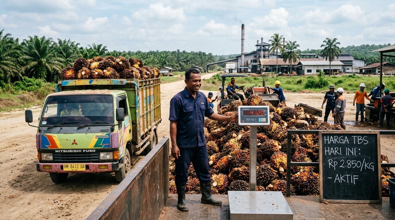 Harga TBS Kelapa Sawit Naik, 90% Perusahaan Sudah Sesuaikan Harga