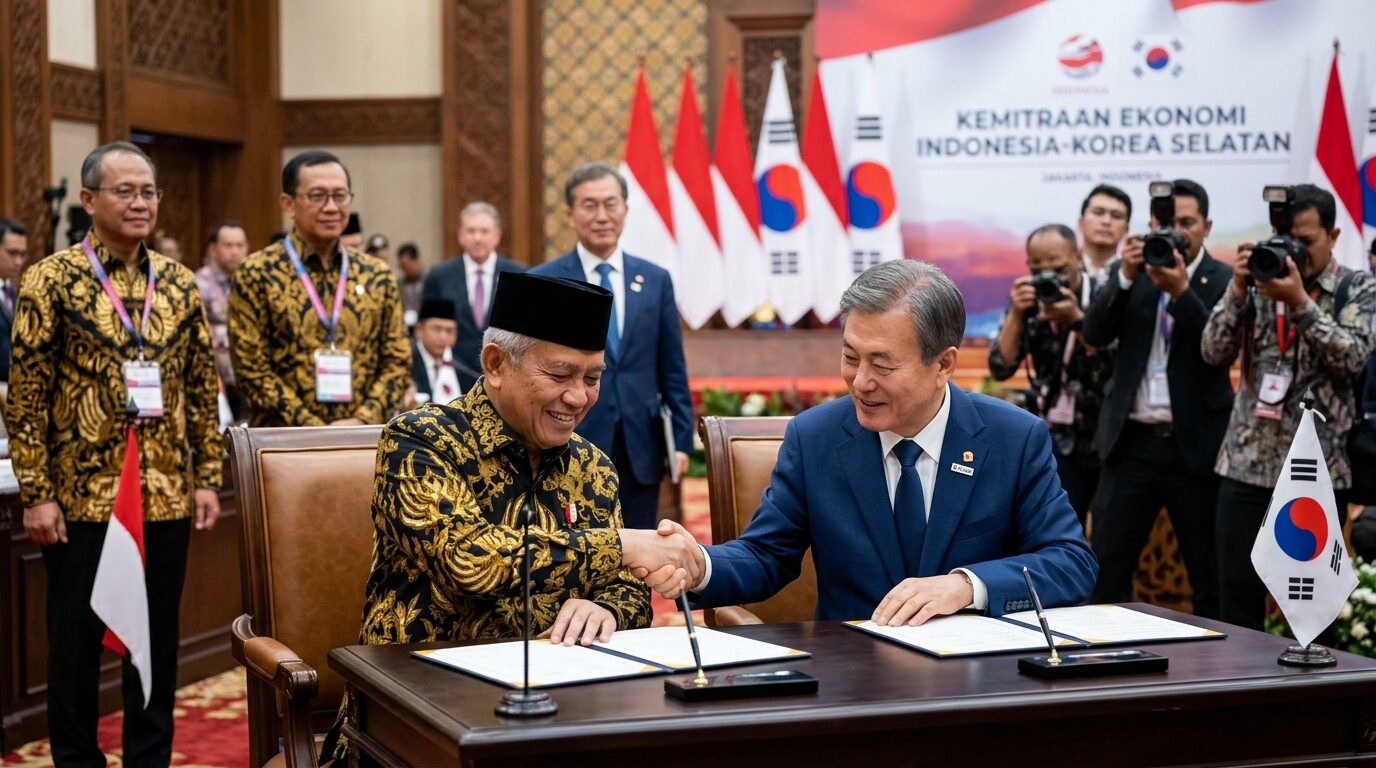 Indonesia-Korea Selatan Perkuat Kemitraan Ekonomi, Ini 5 Prioritas Strategisnya