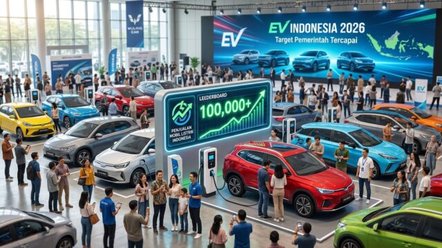 Industri Otomotif Indonesia 2026: Penjualan Mobil Listrik Tembus 100 Ribu Unit Target Pemerintah