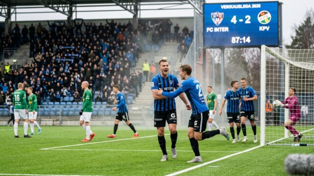 Inter Turku Mengamuk 4-2, Rebut Puncak Klasemen Veikkausliiga