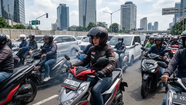 9 Tips Irit BBM Motor Matic di Kemacetan 2026: 1 Liter Tembus 50km