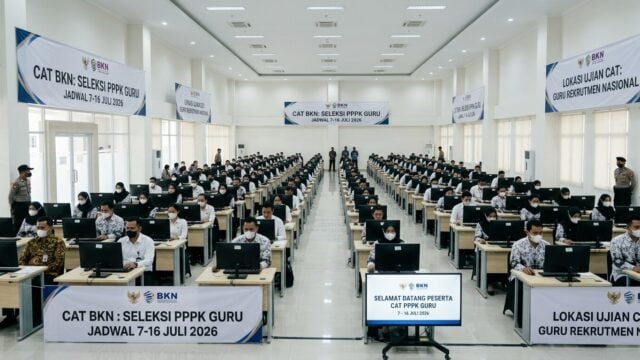 Jadwal CAT PPPK Guru 7-16 Juli 2026 Lengkap Resmi BKN