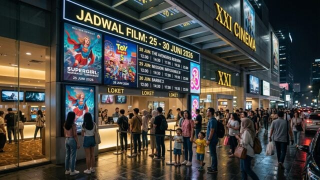 Jadwal Film Bioskop 25-30 Juni 2026: Supergirl hingga Toy Story 5