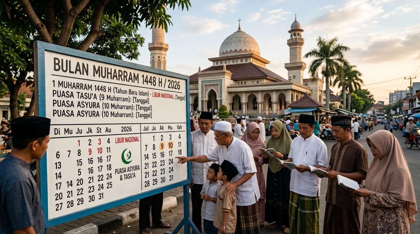 Jadwal Lengkap Muharram 1448 H 2026: Tanggal, Puasa Asyura, dan Libur Nasional