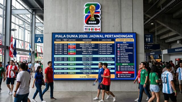 Jadwal Lengkap Piala Dunia 2026 Senin 22 Juni 2026: Laga Krusial Grup G dan H