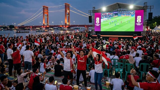 Jadwal Nobar Piala Dunia 2026 Palembang Gratis Hari Ini