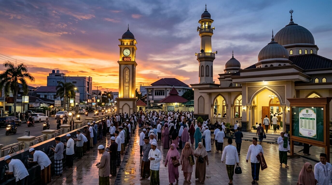 Jadwal Sholat Kota Pangkalpinang 22