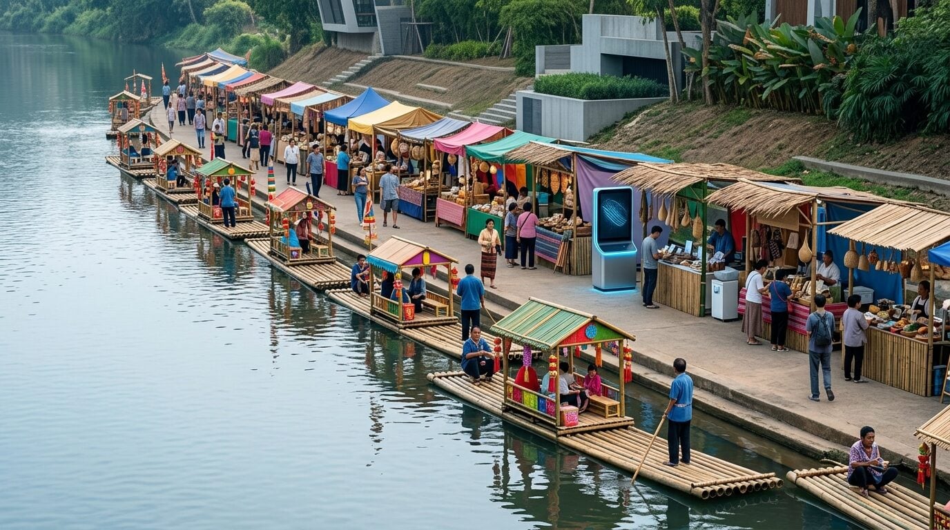 Kalsel kemarin sorot Festival Bamboo Rafting dan UMKM