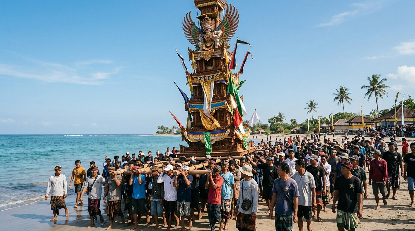 Prosesi upacara adat Tabuik di Pariaman sebagai usulan warisan budaya dunia untuk Kemenbud minta Pariaman dan Pemprov Sumbar