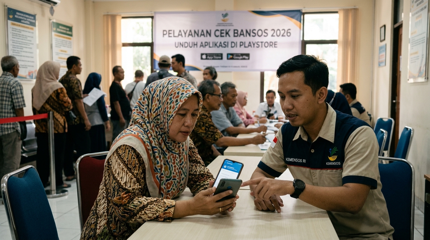 Kemensos Luncurkan Aplikasi Cek Bansos 2026, Ini Cara Unduh dan Menggunakannya