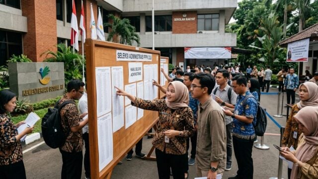 Kemensos Umumkan Hasil Seleksi Administrasi PPPK Sekolah Rakyat 2026