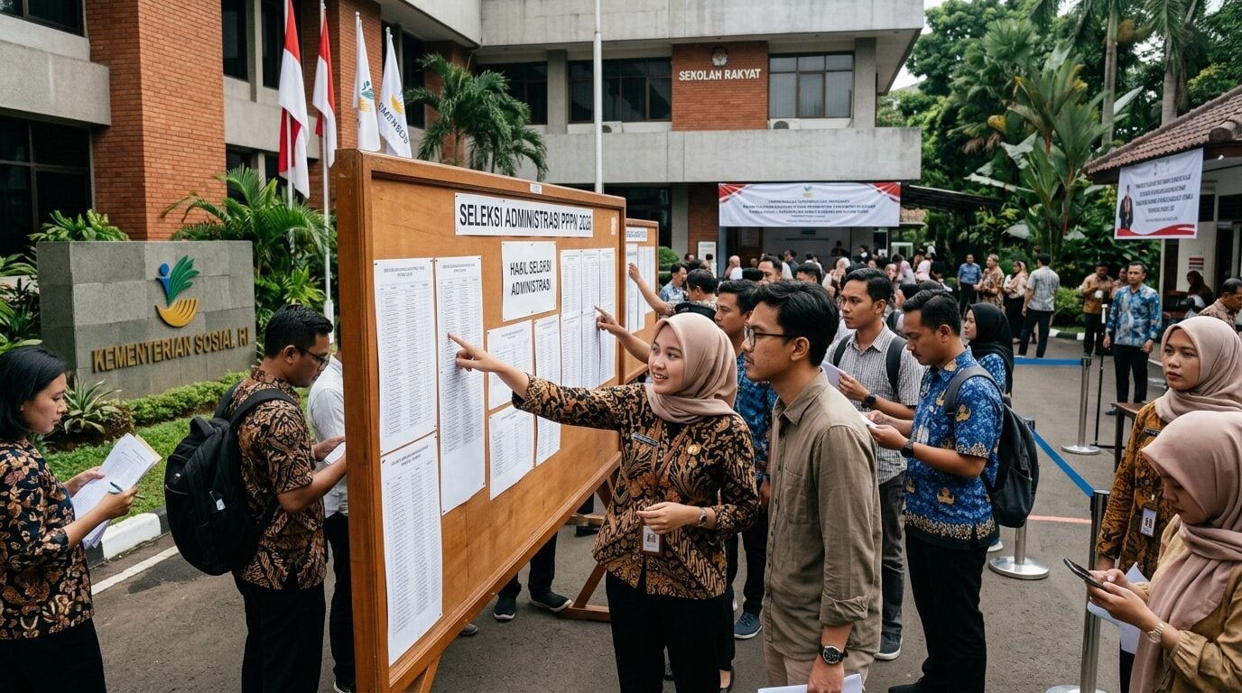 Kemensos Umumkan Hasil Seleksi Administrasi PPPK Sekolah Rakyat 2026