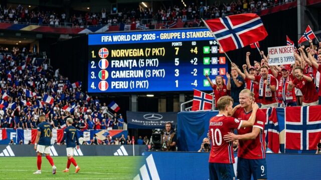 Klasemen Grup B Piala Dunia 2026 Terbaru: Norwegia Puncak, Prancis Urutan 2