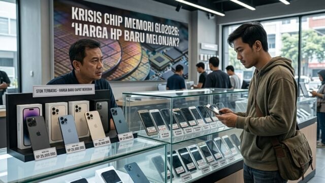 Krisis Chip Memori Global 2026: Harga HP Baru Diprediksi Melonjak, Saatnya Beralih ke HP Bekas?