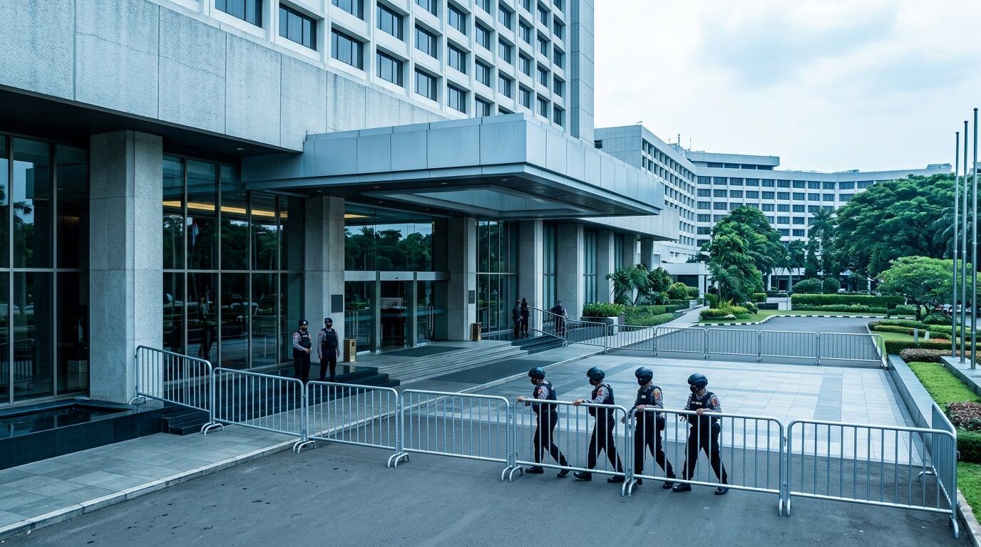 Polda Metro mengawal eksekusi pulihkan aset negara Hotel Sultan di Jakarta