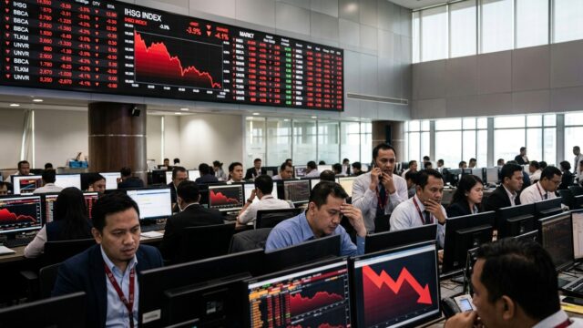 IHSG Turun ke 5.800-an, Investor Asing Lepas Saham Rp 1,5 T