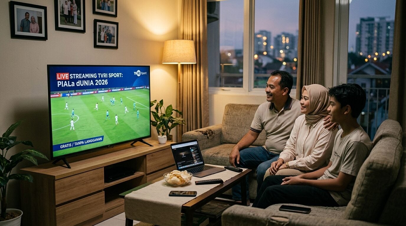 Live Streaming TVRI Sport Piala Dunia 2026: Cara Akses Resmi, Gratis, dan Tanpa Biaya Langganan