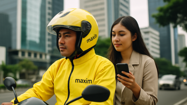 Maxim Mulai Terapkan Komisi Aplikasi 8 Persen per 1 Juli