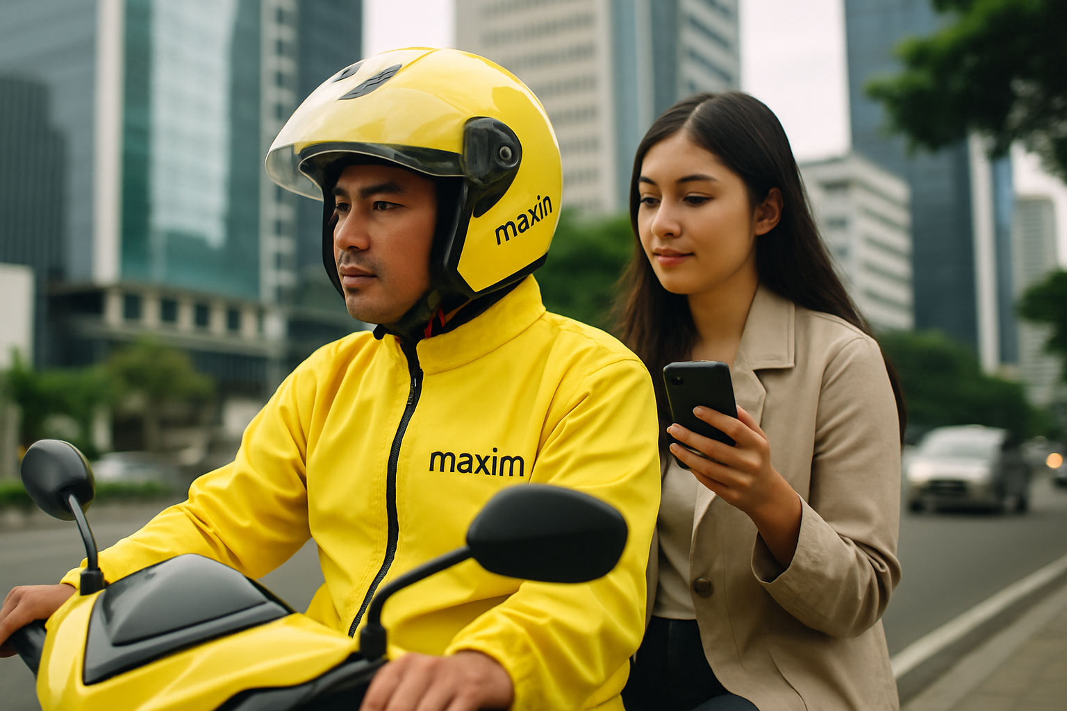 Maxim Mulai Terapkan Komisi Aplikasi 8 Persen per 1 Juli