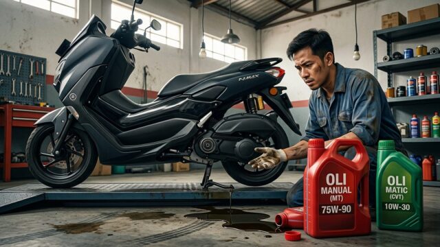 Oli Matic vs Oli Manual: Bahaya Kalau Ketuker di Motor Matic 2026