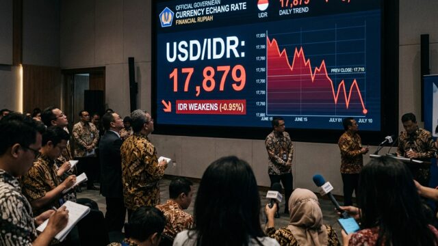 Rupiah Nyaris Jebol Rp18.000 Usai Libur Panjang, Ini Penyebabnya