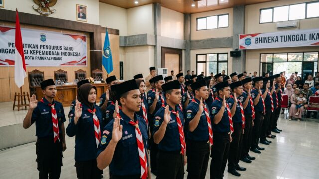 PPI Pangkalpinang Dilantik, Dituntut Jadi Teladan Pancasila