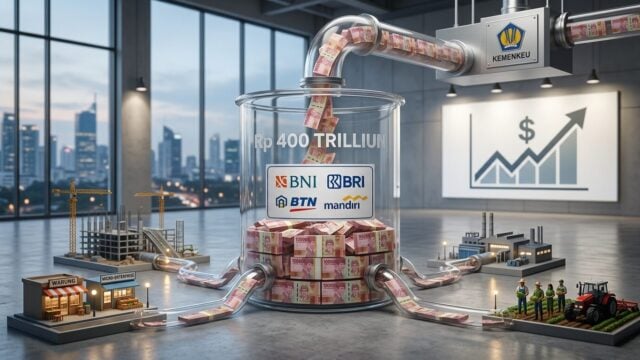 Pemerintah Tempatkan Dana Rp400 Triliun ke Himbara, Dorong Likuiditas dan Pertumbuhan Kredit