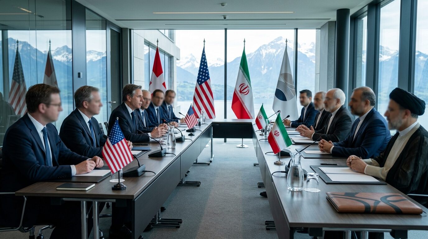 perundingan AS-Iran di resor Swiss membahas nuklir