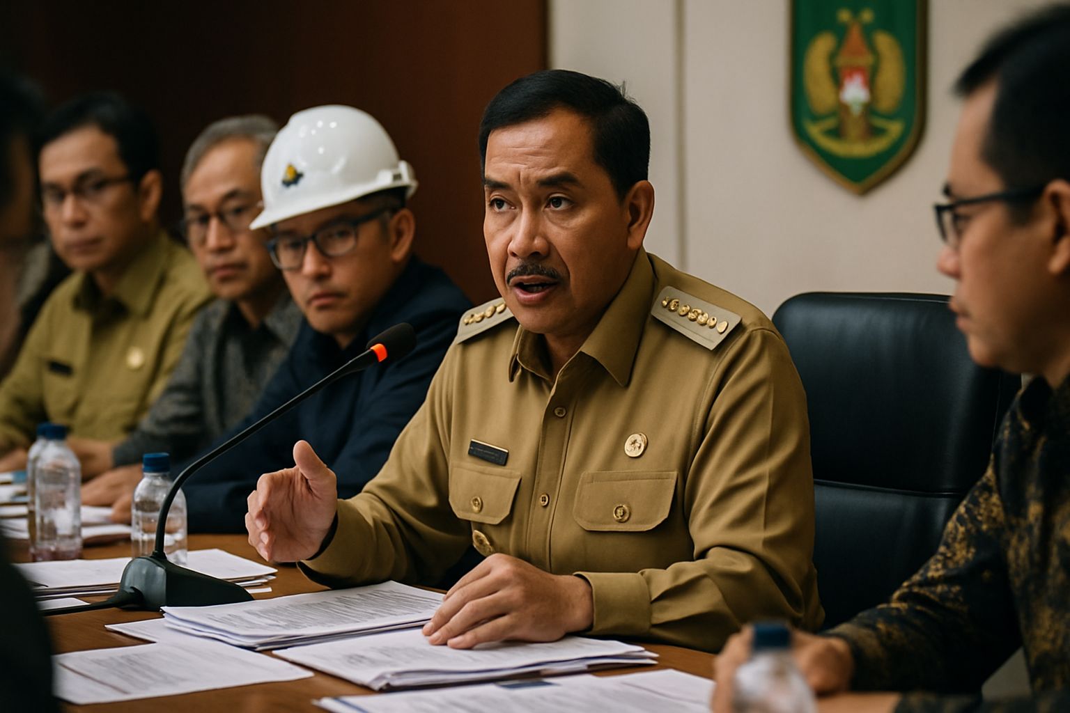 Pimpin Rakor BBM, Gubernur Hidayat Arsani Tegaskan Distribusi BBM Harus