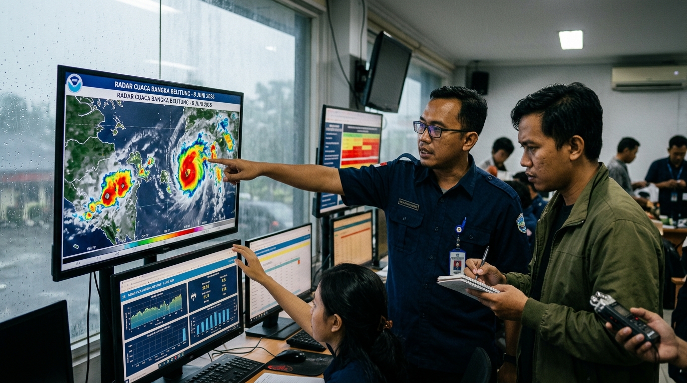Prakiraan Cuaca Bangka Belitung 8 Juni 2026