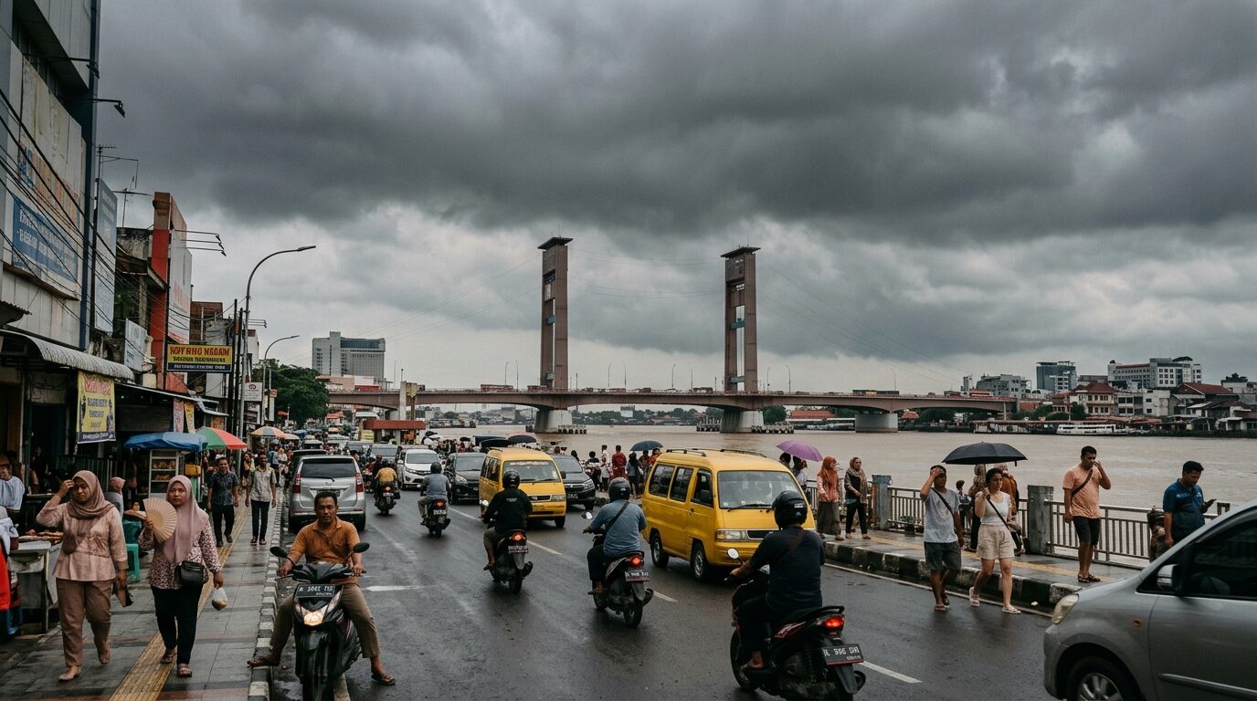 Prakiraan Cuaca Palembang 25 Juni 2026