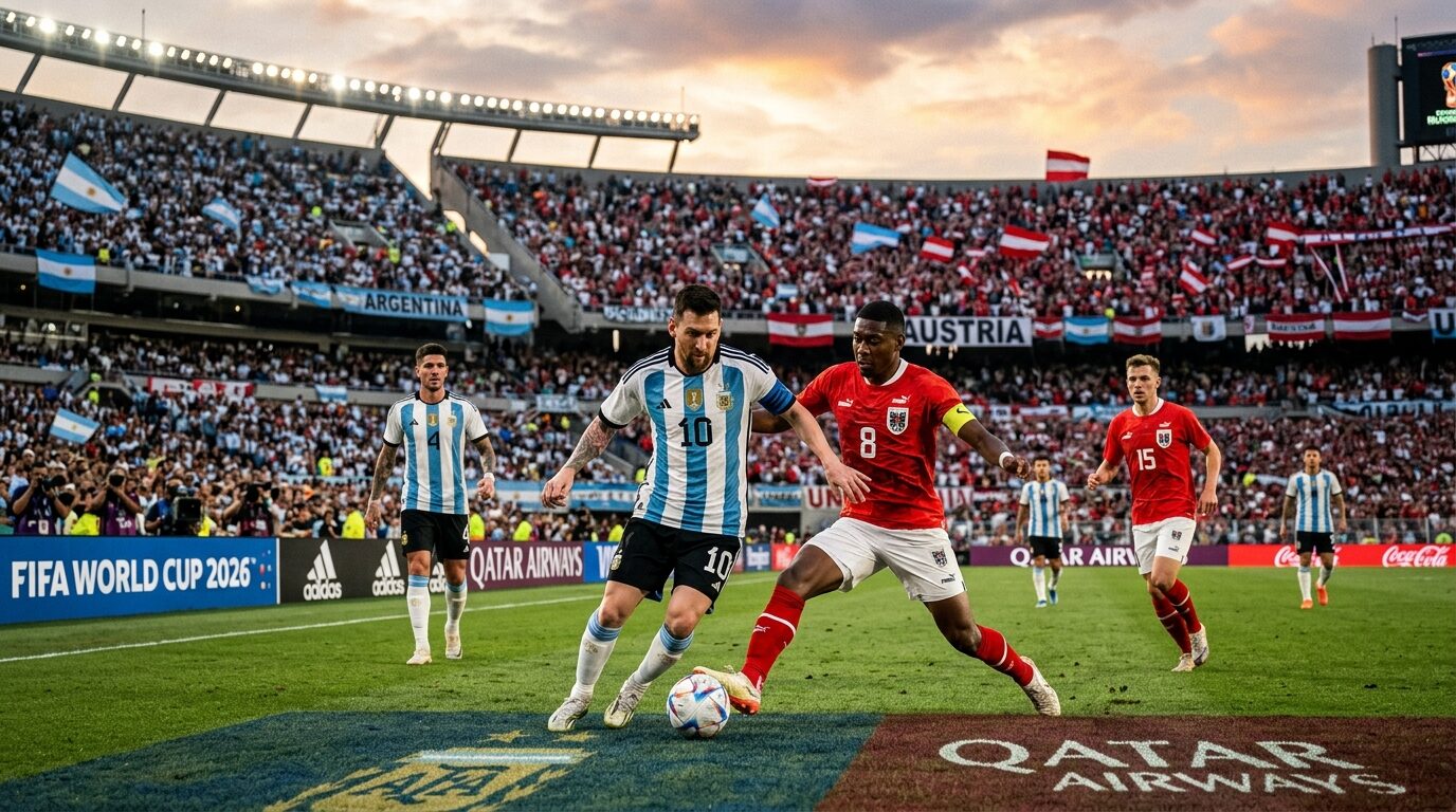 Prediksi & Analisis Argentina vs Austria Grup J Piala Dunia 2026: Duel Juara Dunia Melawan Tim Berjiwa Besi