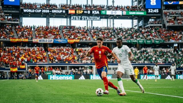 Prediksi & Analisis Spanyol vs Arab Saudi Grup H Piala Dunia 2026