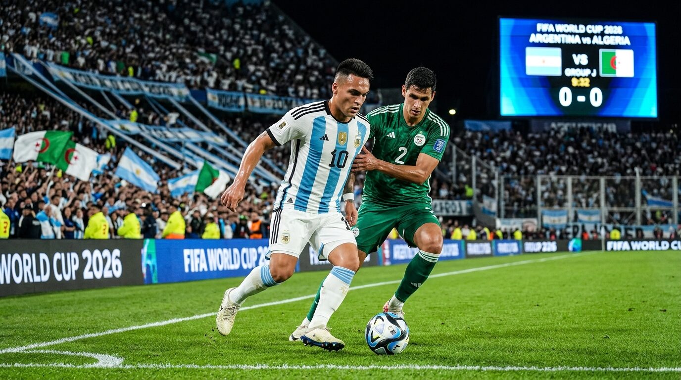 Prediksi Argentina vs Aljazair di Piala Dunia 2026 Grup J