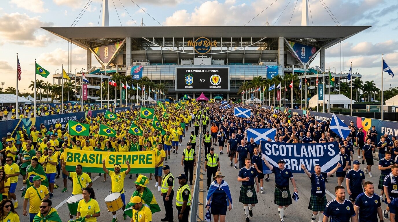 Prediksi Brasil vs Skotlandia Piala Dunia 2026 Grup C Miami