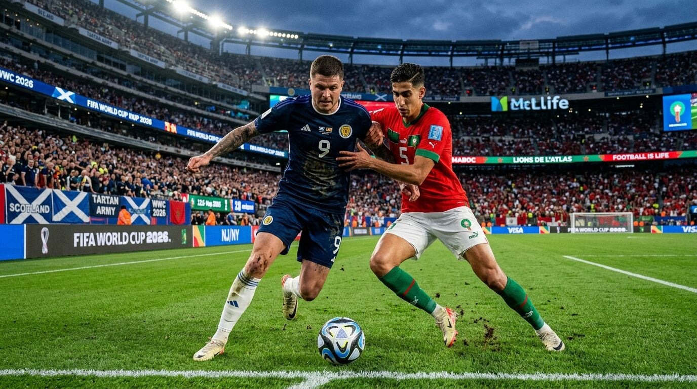 Prediksi Skotlandia vs Maroko di Piala Dunia 2026