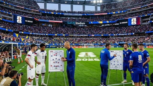 Prediksi Susunan Pemain & Strategi Bosnia vs Amerika Serikat 32 Besar Piala Dunia 2026