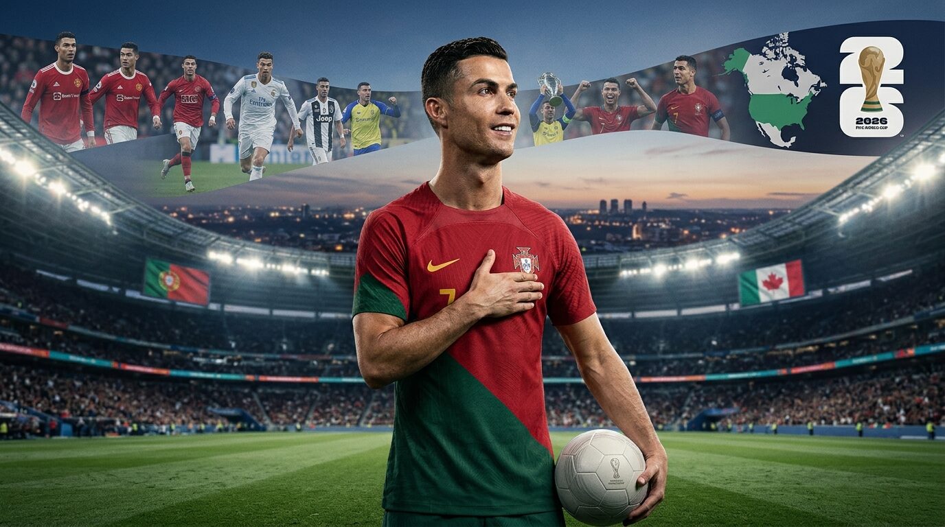 Profil Cristiano Ronaldo: Biodata, Karier & Rekor 6 Piala Dunia 2026