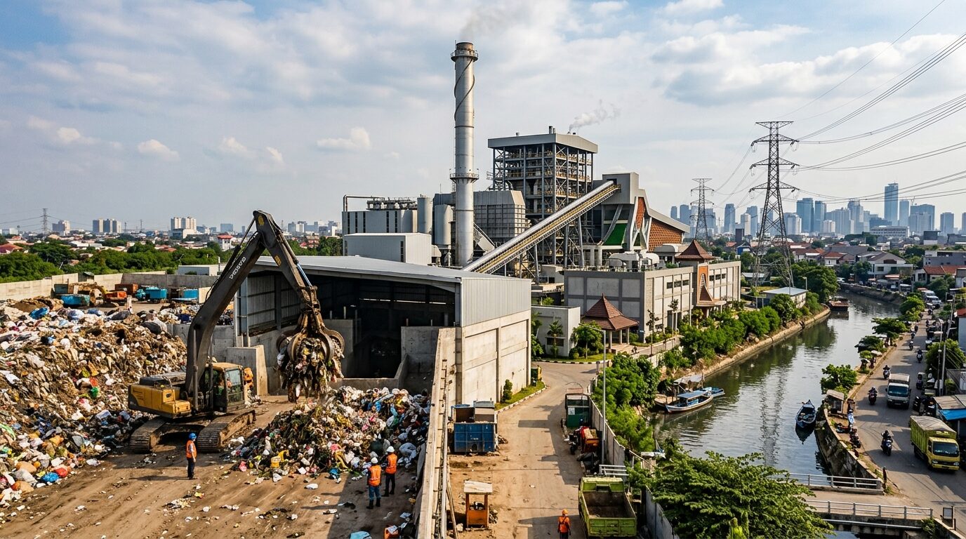 Proyek Pengolahan Sampah Jadi Energi di Indonesia: Solusi Ganda Atasi Krisis Sampah & Energi